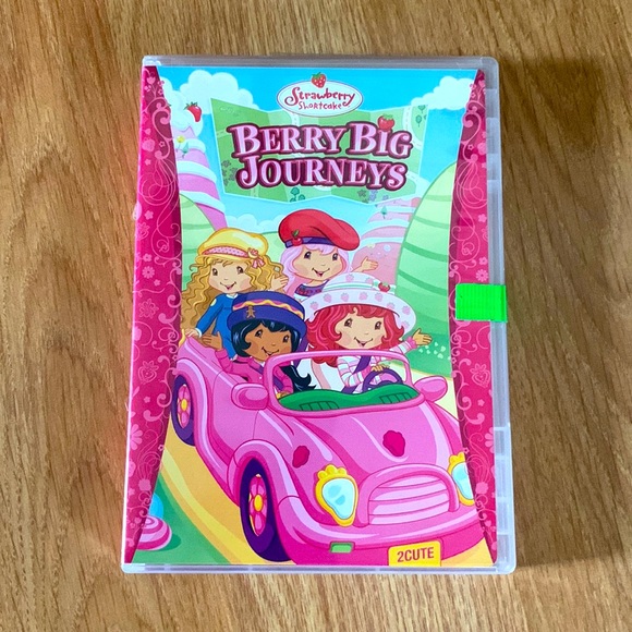 Source Unknown | Toys | Berry Big Journeys Strawberry Shortcake Dvd